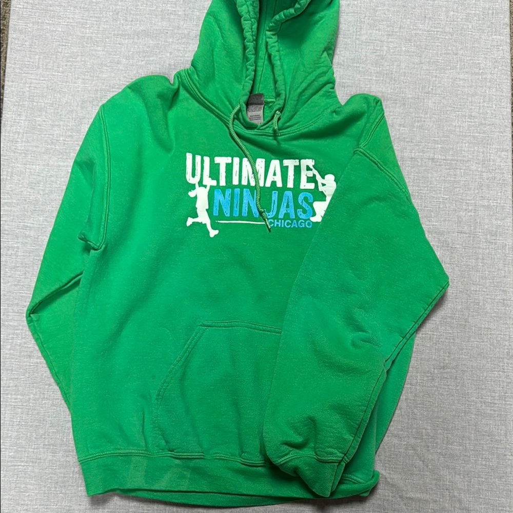 Gildan Green Ultimate Ninja Graphic Hoodie